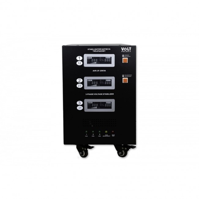 VOLTAGE STABILIZER AVR PRO 25000VA 3% 3F THREE-PHASE VOLTAGE STABILIZER AVR PRO 25000VA 3% 3F THREE-PHASE
