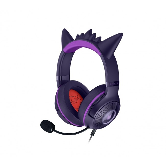 Razer Kraken Kitty V2 - Pokemon Gengar Ed. Headset Wired Head-band Gaming USB Type-A Pink Razer Kraken Kitty V2 - Pokemon Gengar Ed. Headset Wired Head-band Gaming USB Type-A Pink