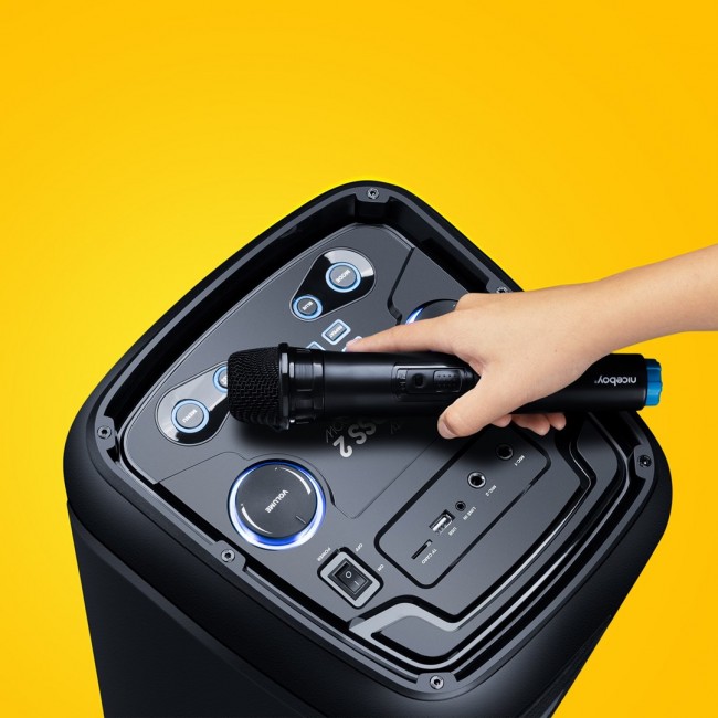 Niceboy PARTY Boss 2 (200W) Mono portable speaker Black