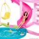 Barbie Dreamhouse Adventures Dreamhouse, 75+ Pieces, Pool Party Doll House with 3 Story Slide