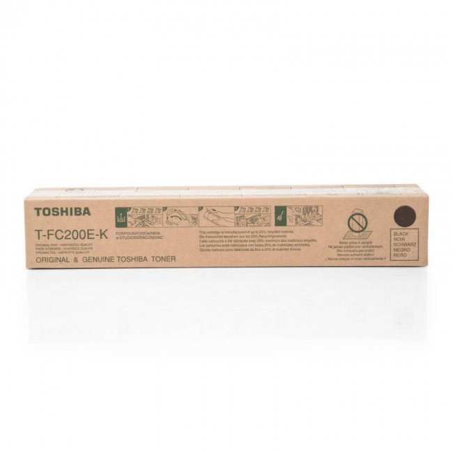Toshiba toner cartridge T-FC200EK TFC200E T-FC200 black