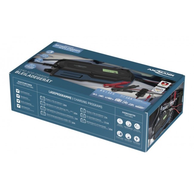 Ansmann 1001-0146 vehicle battery charger 6 - 14 V Black