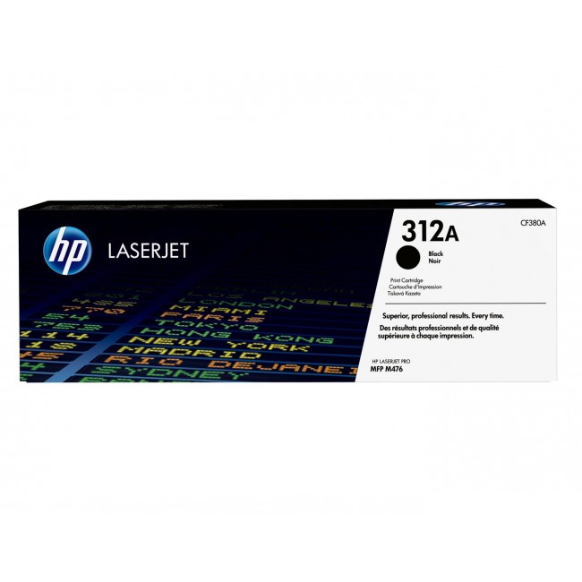 HP 312A Black LaserJet Toner Cartridge