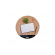 Unold 86545 electric space heater Indoor Black, Wood Fan electric space heater