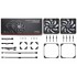 Noctua NF-A14x25 G2 PWM Sx2-PP chromax.black Next-gen black 140mm dual fan set