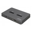 Digitus M.2 NVMe + M.2 SATA SSD docking station with SD Express card reader, USB-CTM