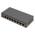 Digitus 8-port Gigabit switch, desktop, unmanaged, metal housing