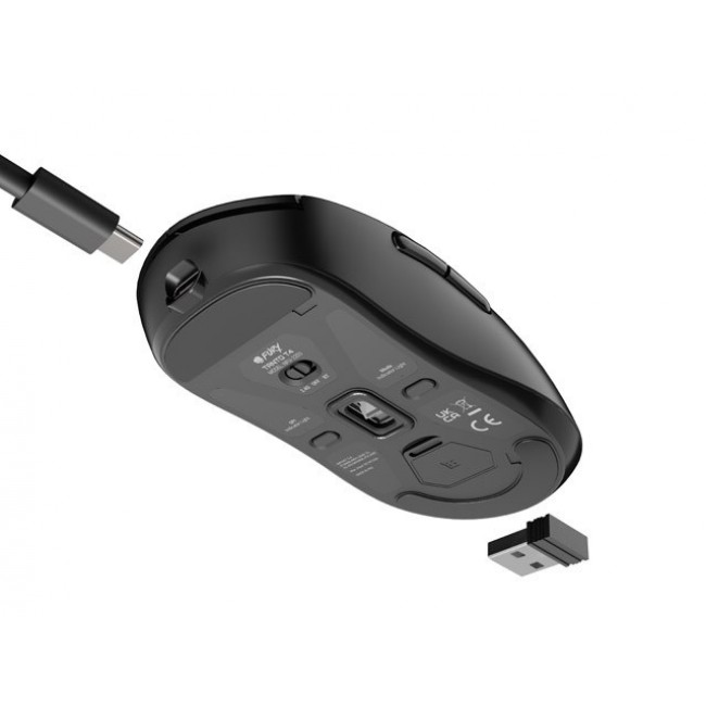 GAMING MOUSE FURY TANTO T4 WIRELESS 12000 DPI BLACK GAMING MOUSE FURY TANTO T4 WIRELESS 12000 DPI BLACK