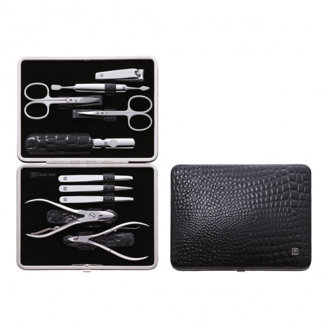 ZWILLING 97509-004-0 manicure/pedicure implement Set Stainless steel Black ZWILLING 97509-004-0 manicure/pedicure implement Set Stainless steel Black
