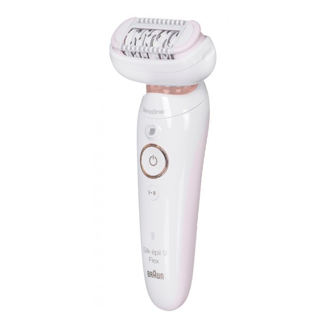 Braun Silk- pil 9 9002 epilator 40 tweezers White,