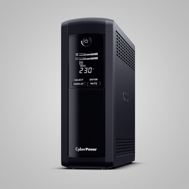 CyberPower Tracer III VP1600ELCD-FR uninterruptible power supply (UPS) Line-Interactive 1.6 kVA 900 W 5 AC outlet(s) CyberPower Tracer III VP1600ELCD-FR uninterruptible power supply (UPS) Line-Interactive 1.6 kVA 900 W 5 AC outlet(s)