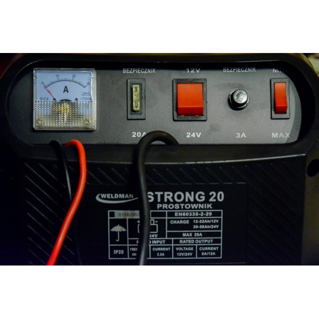 PROSTOWNIK WELDMAN STRONG 20 12V/24V PROSTOWNIK WELDMAN STRONG 20 12V/24V