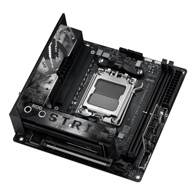 ASUS ROG STRIX X870-I GAMING WIFI AMD X870 socket AM5 mini ITX motherboard ASUS ROG STRIX X870-I GAMING WIFI AMD X870 socket AM5 mini ITX motherboard