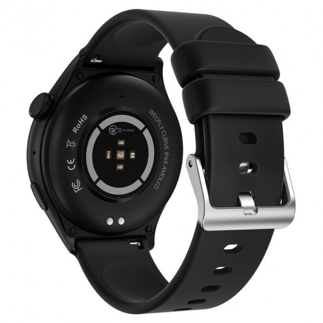 Weofly Curve Smartwatch - Multifunction Watch Bluetooth 5.3 Black Weofly Curve Smartwatch - Multifunction Watch Bluetooth 5.3 Black