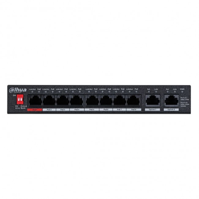 SWITCH DAHUA PFS3010-8ET-96-V2