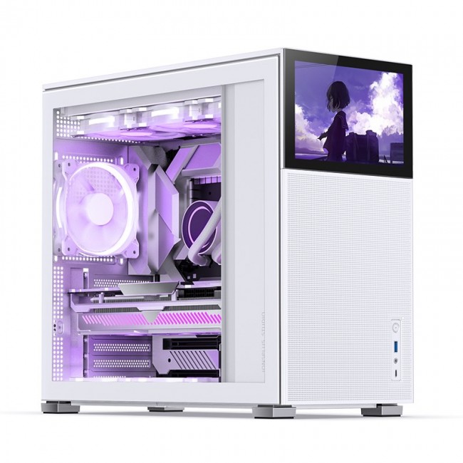 Jonsbo D41 MESH Screen ATX Case, Tempered Glass - white Jonsbo D41 MESH Screen ATX Case, Tempered Glass - white