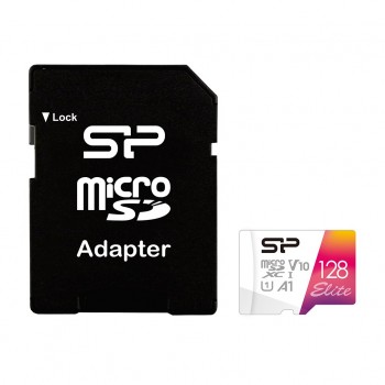 Silicon Power Elite 128 GB MicroSDXC UHS-I Class 10