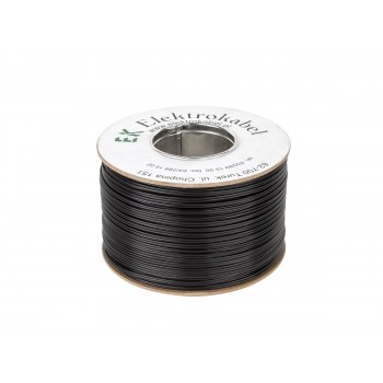 Speaker Cable SMYp 2 x 1mm Black 100m