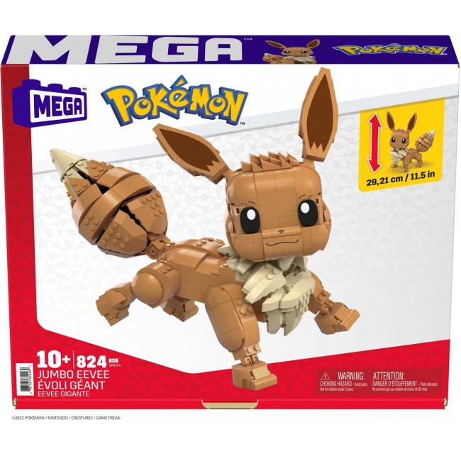 MEGA Pok mon Construx Jumbo Eevee Building Set MEGA Pok mon Construx Jumbo Eevee Building Set