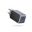 Ugreen Nexode Air 65W sieninis kroviklis, USB + 2x USB-C pilkos spalvos Mobile computer, Mobile phone, Mouse, Laptop, Power bank, Tablet Grey AC Fast charging Indoor