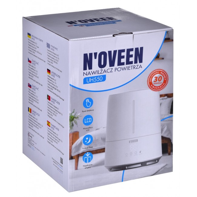 Noveen UH550 humidifier Ultrasonic 4.5 L White 28 W