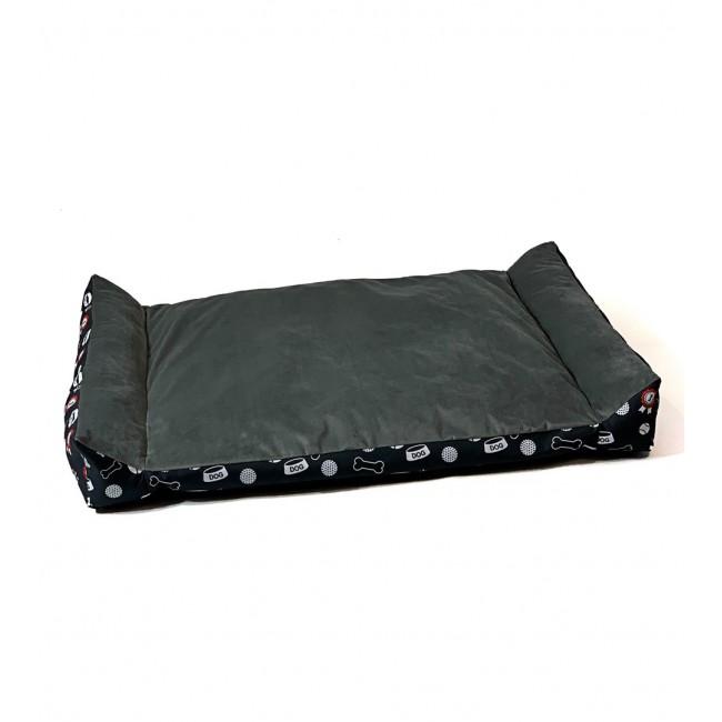 GO GIFT Rex graphite XL - pet bed - 97 x 67 x 8 cm