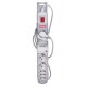 Activejet APN-8G/1,5M-GR power strip with cord