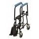 Folding toilet trolley Blue