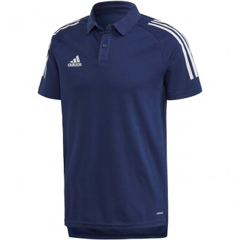 adidas Condivo 20 Polo Men's T-Shirt navy blue-white ED9245 S