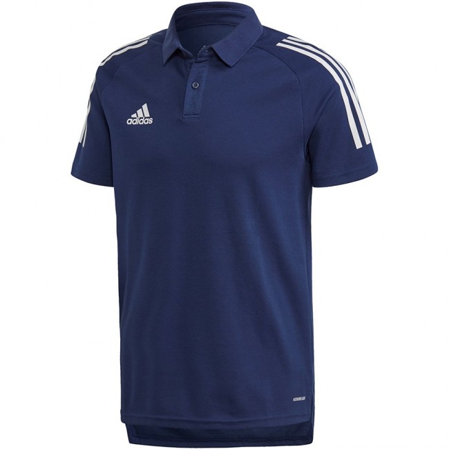 adidas Condivo 20 Polo Men's T-Shirt navy blue-white ED9245 S adidas Condivo 20 Polo Men's T-Shirt navy blue-white ED9245 S