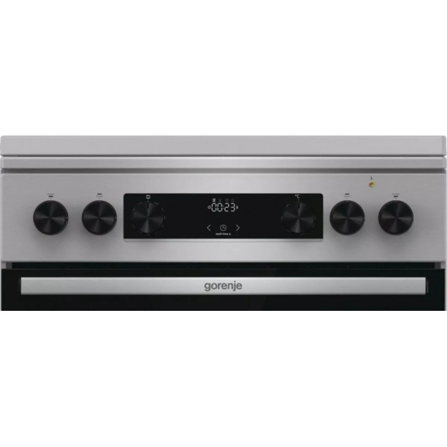 Gorenje GKS6C71XF Freestanding cooker with oven Silver