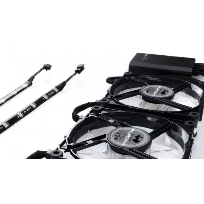 In Win AURORA Computer case Fan 12 cm Black, White 1 pc(s) In Win AURORA Computer case Fan 12 cm Black, White 1 pc(s)