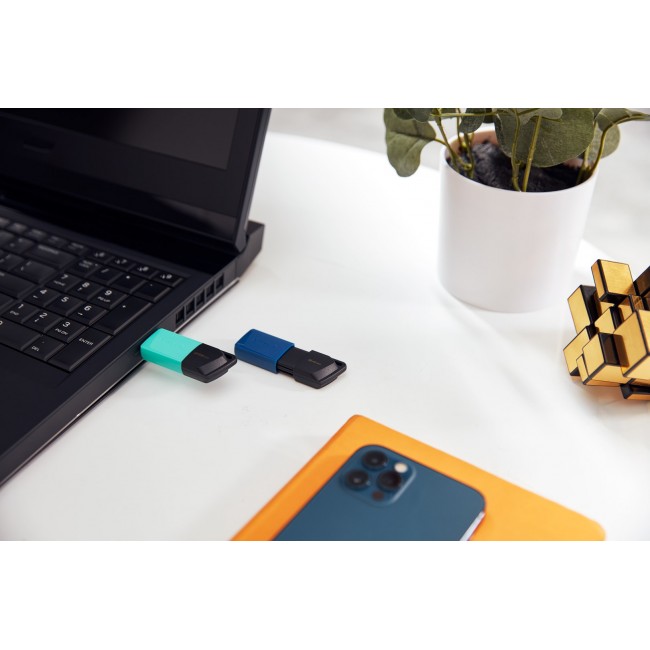 Kingston Technology DataTraveler 64GB USB3.2 Gen 1 Exodia M (Black + Blue) - 2 Pieces Kingston Technology DataTraveler 64GB USB3.2 Gen 1 Exodia M (Black + Blue) - 2 Pieces