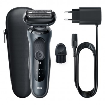 Braun Series 6 61-N1000s Foil shaver Black, Grey