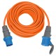 Brennenstuhl 1167650625 power extension 25 m 1 AC outlet(s) Indoor/outdoor Blue, Orange