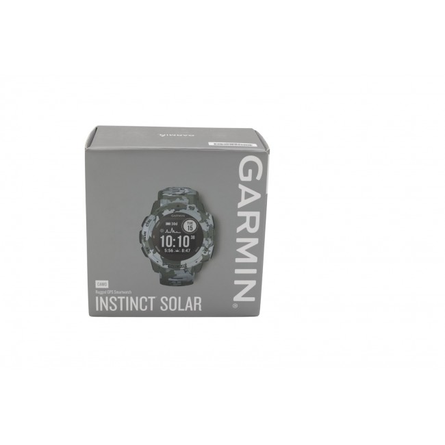 Garmin Instinct Solar Camo Green Watch