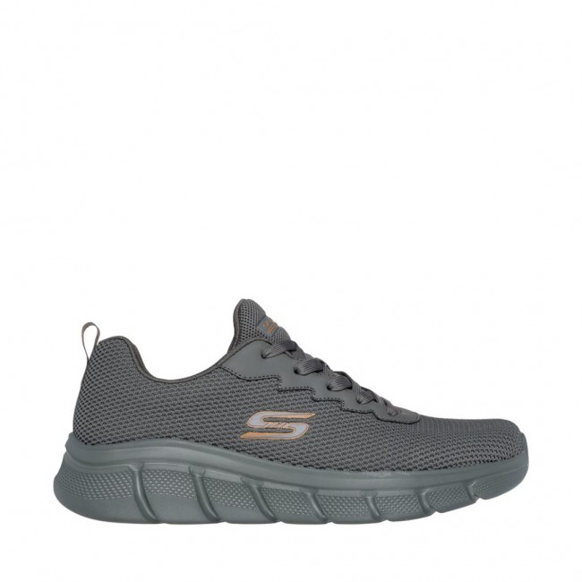 Buty męskie Skechers Bobs B Flex Chill Edge oliwkowe 118106 OLV 43