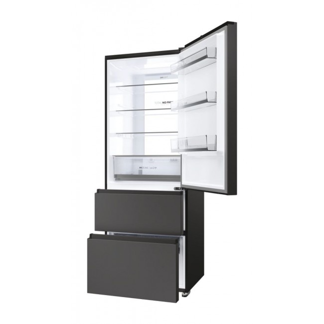 Haier 3D 70 Serie 5 HTR5719ENPT Freestanding 528 L Black Haier 3D 70 Serie 5 HTR5719ENPT Freestanding 528 L Black