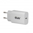 CLUB3D 2-Pack USB C Charger 30 Watt Whit