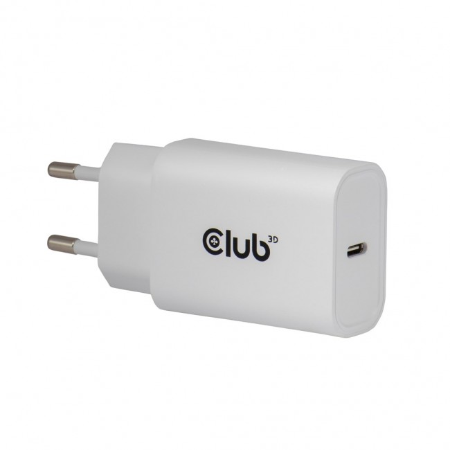 CLUB3D 2-Pack USB C Charger 30 Watt Whit