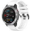 FIXED Silicone Strap for Garmin QuickFit 22mm, white