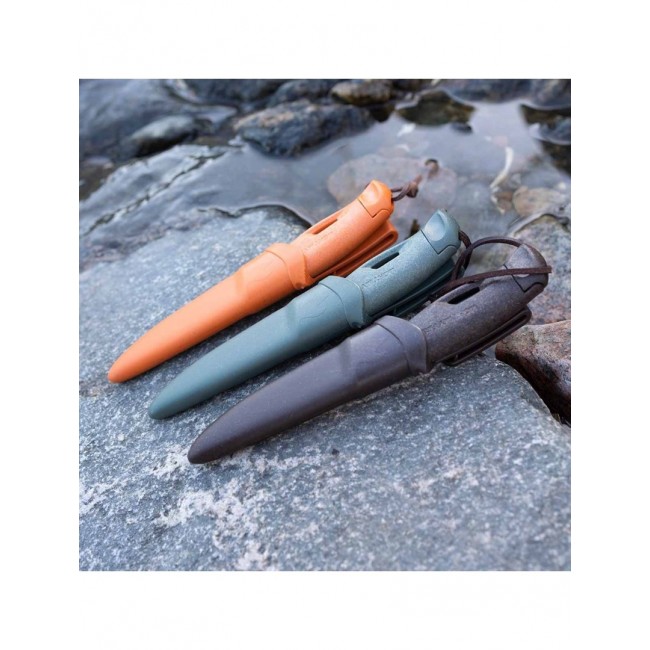 Light My Fire Swedish FireKnife Spark emergency fire starter Orange