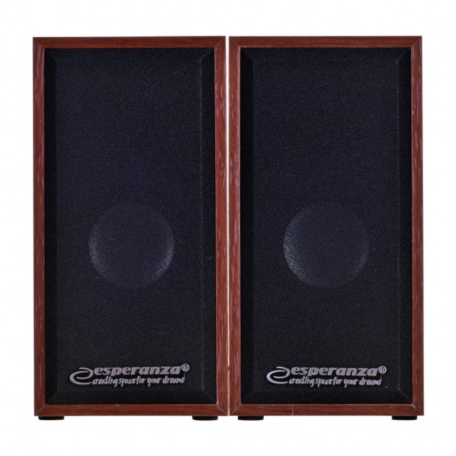 Esperanza 2.0 FOLK speaker set 2.0 channels 6 W Wood