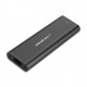 Qoltec 50312 storage drive enclosure SSD enclosure Black M.2 Qoltec 50312 storage drive enclosure SSD enclosure Black M.2