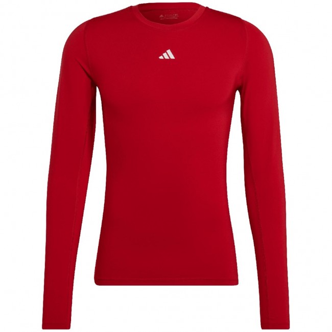 adidas Techfit Aeroready Long Sleeve Tee Red HP0639 M
