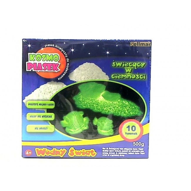 Kosmo Sand 500g glowing in the dark. KP500C 51665
