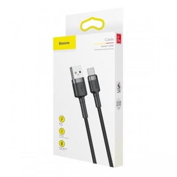 Baseus CATKLF-BG1 mobile phone cable Black 1 m USB A USB C