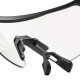 Photochromic cycling glasses with UV protection and Rockbros transparent black corrective insert Photochromic cycling glasses with UV protection and Rockbros transparent black corrective insert