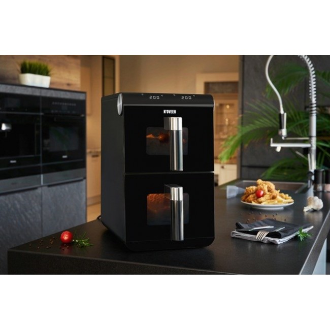 Noveen DoubleCrisp AF5050 X-LINE Fat-free deep fat fryer 1700 W Black Noveen DoubleCrisp AF5050 X-LINE Fat-free deep fat fryer 1700 W Black