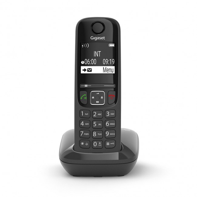 Gigaset AS690 Analog/DECT telephone Caller ID Black